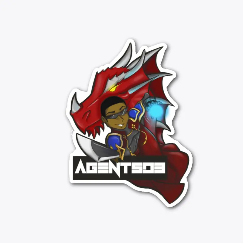 AgentSD3 Die Cut Sticker