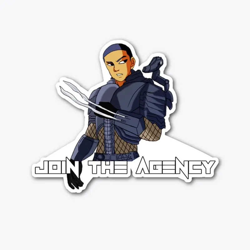 Join The Agency Sticker